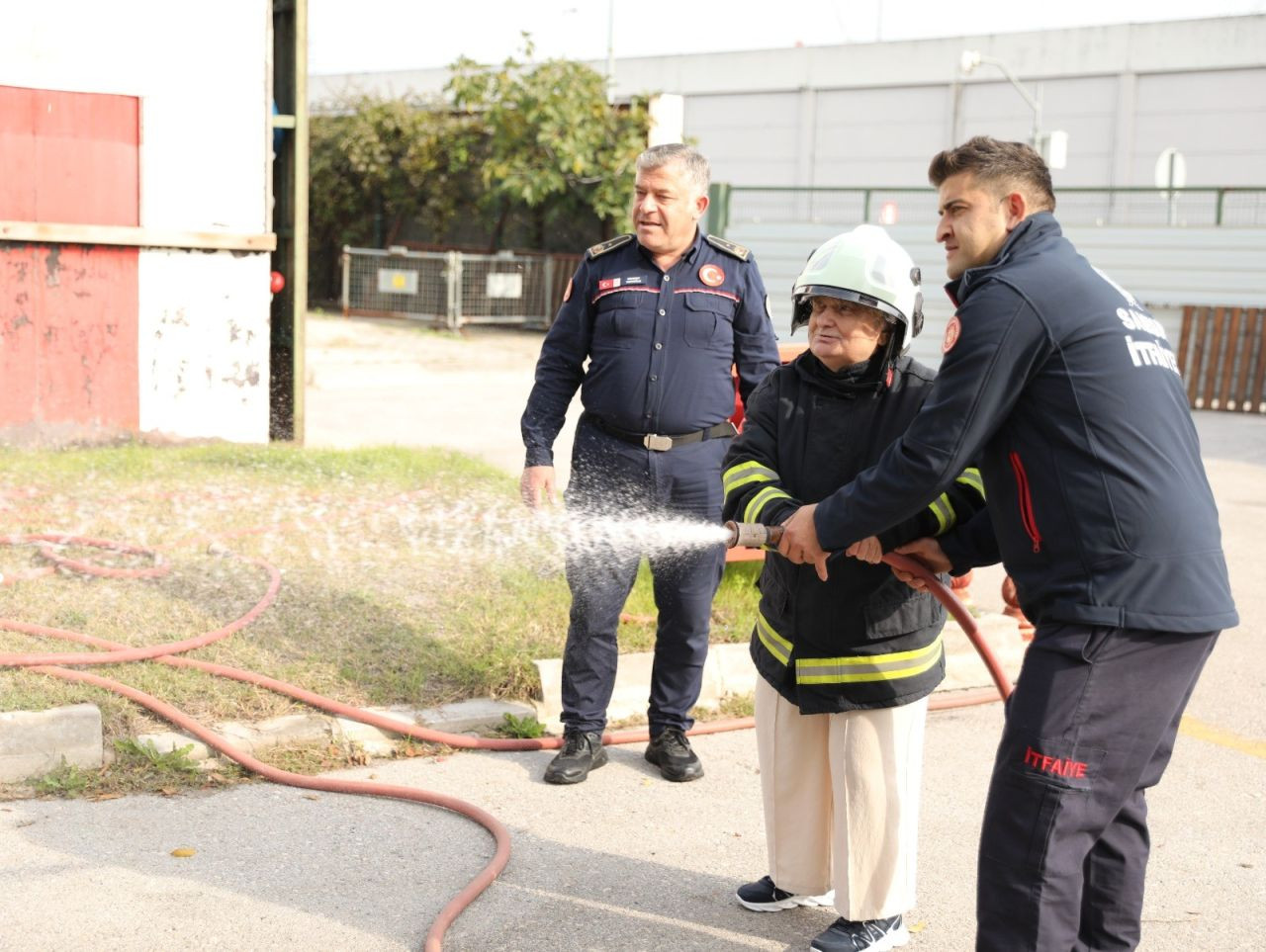 Samsun'da 67 Yaşındaki Kadının 'İtfaiyeci' Olma Hayali Gerçekleşti - Sayfa 5