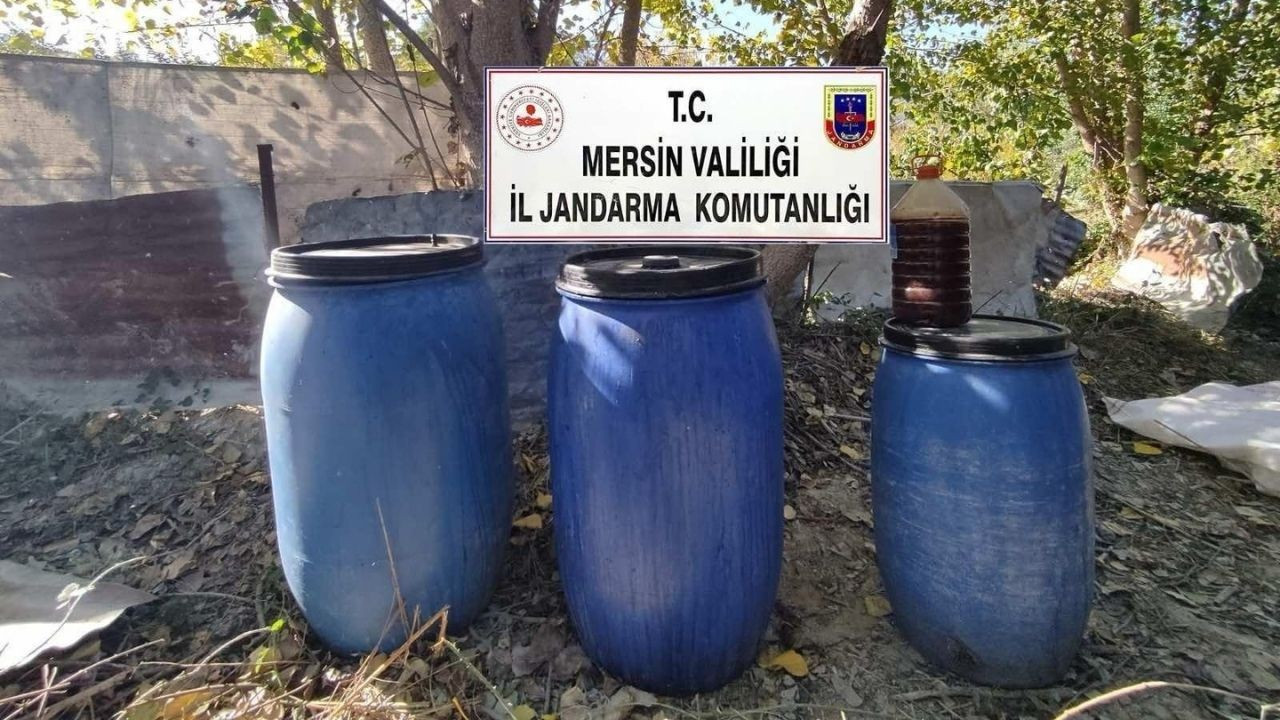 510 litre sahte içki ele geçirildi!