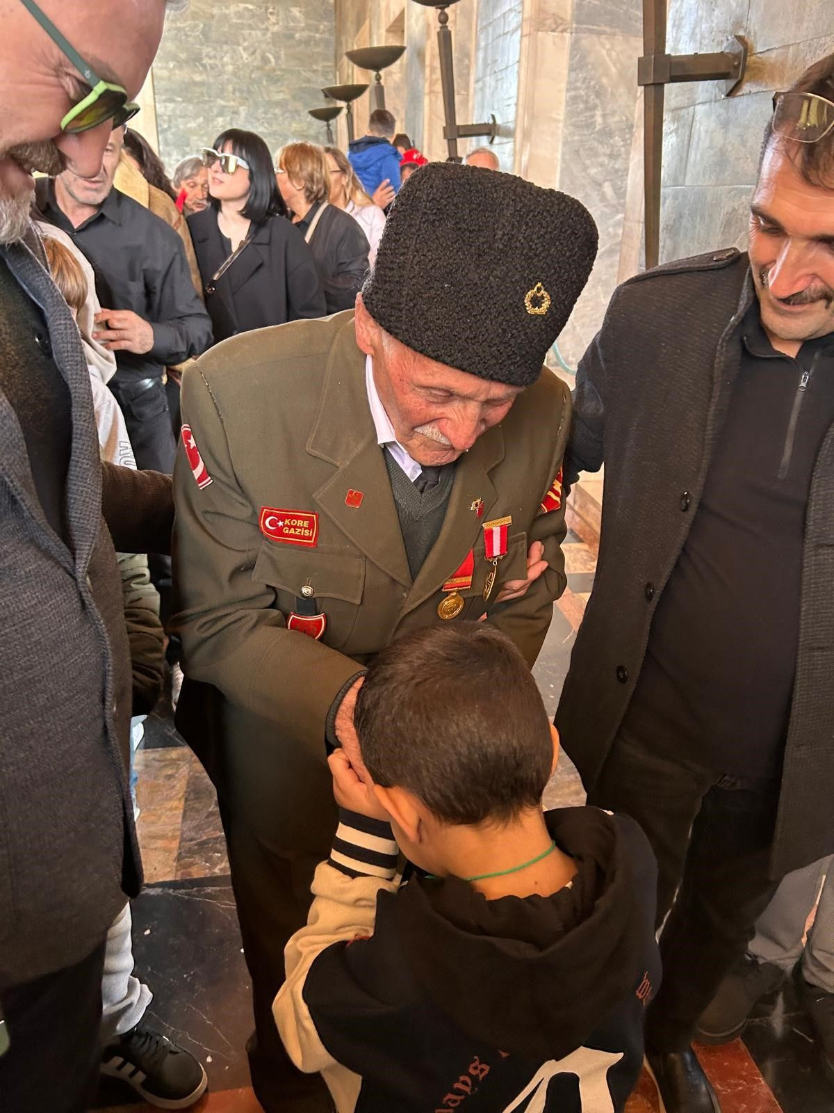 Kore Gazisi Pirağa Uzun, ilk kez Anıtkabir'i ziyaret etti, Cumhurbaşkanı ile görüştü - Sayfa 1