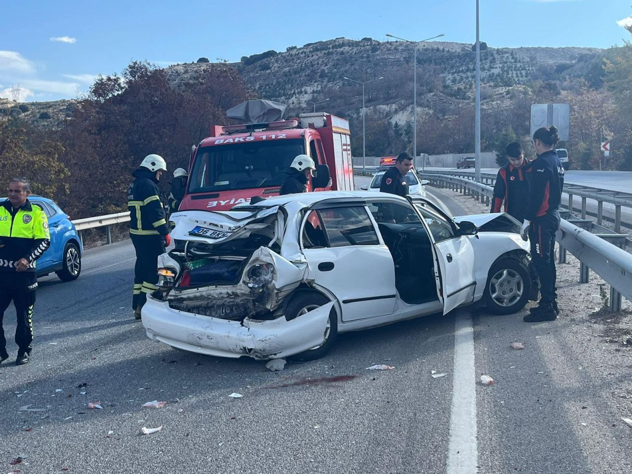 3 Aracın Karıştığı Zincirleme Kazada 2 Kişi Yaralandı - Sayfa 6