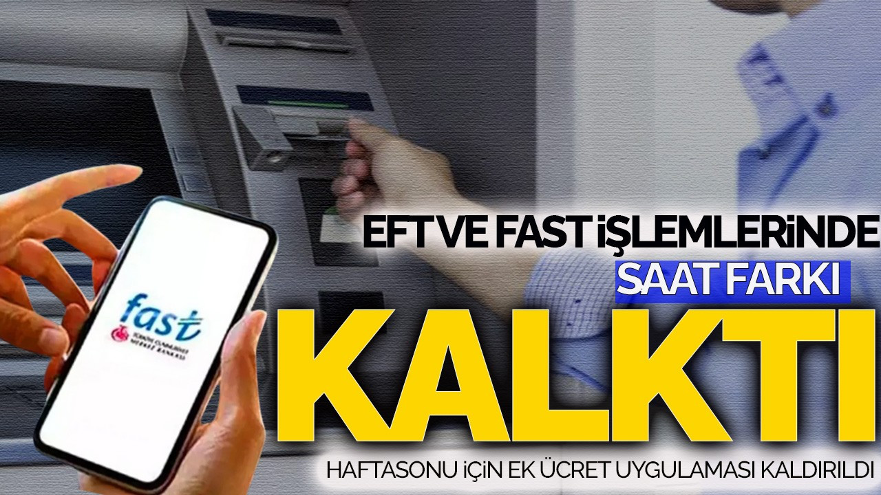 "Merkez Bankası'ndan Yeni Düzenleme: EFT/FAST Ücretlerinde Saat Farkı Kalktı!"