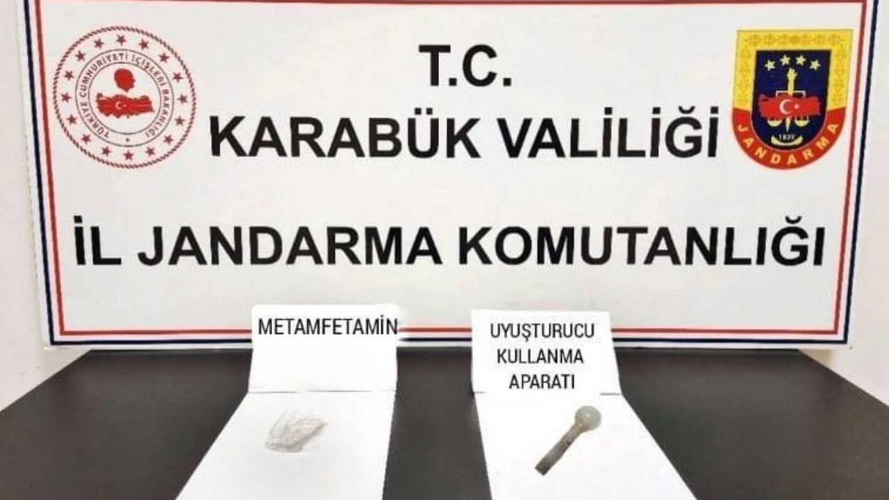 Karabük'te Jandarmadan Uyuşturucu Operasyonu