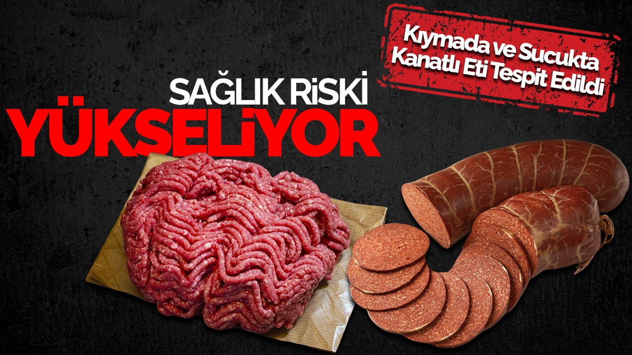 Sağlık Riski Yükseliyor: Kıymada ve Sucukta Kanatlı Eti Tespit Edildi