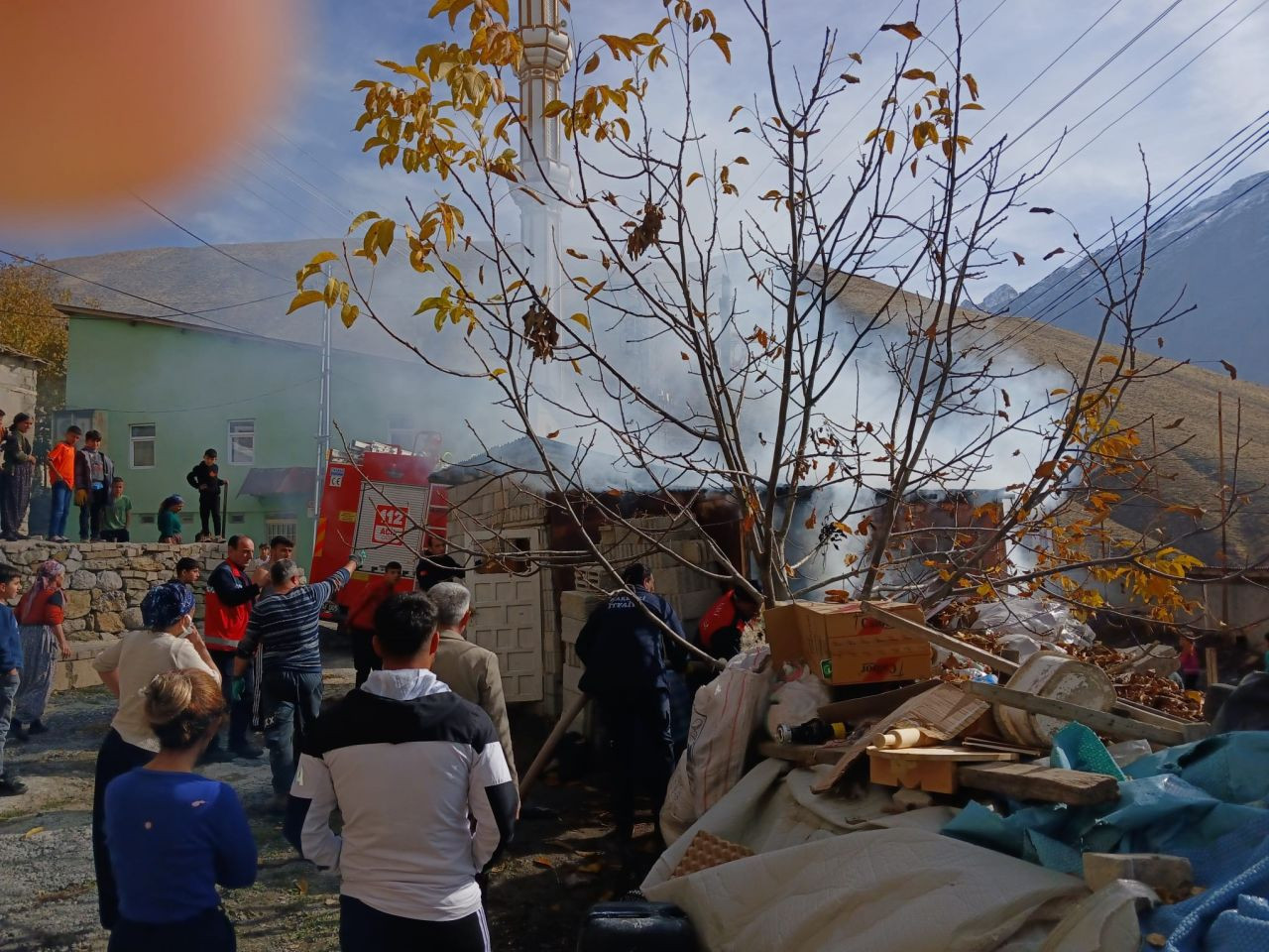 Hakkari’de tandır evi yangını - Sayfa 1