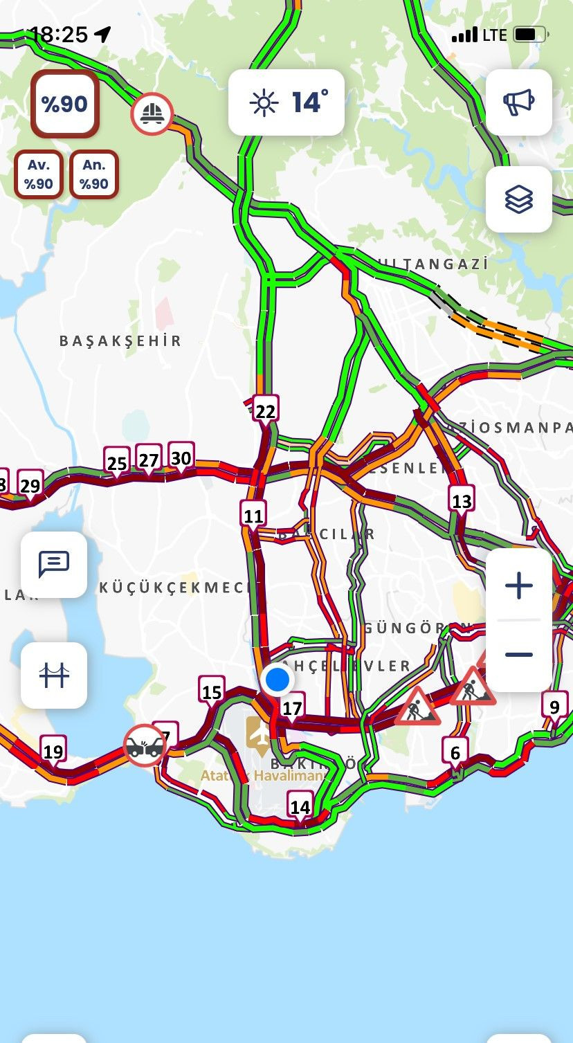 İstanbul'da Haftanın Son Günü Trafik Yüzde 90'a Ulaştı - Sayfa 4