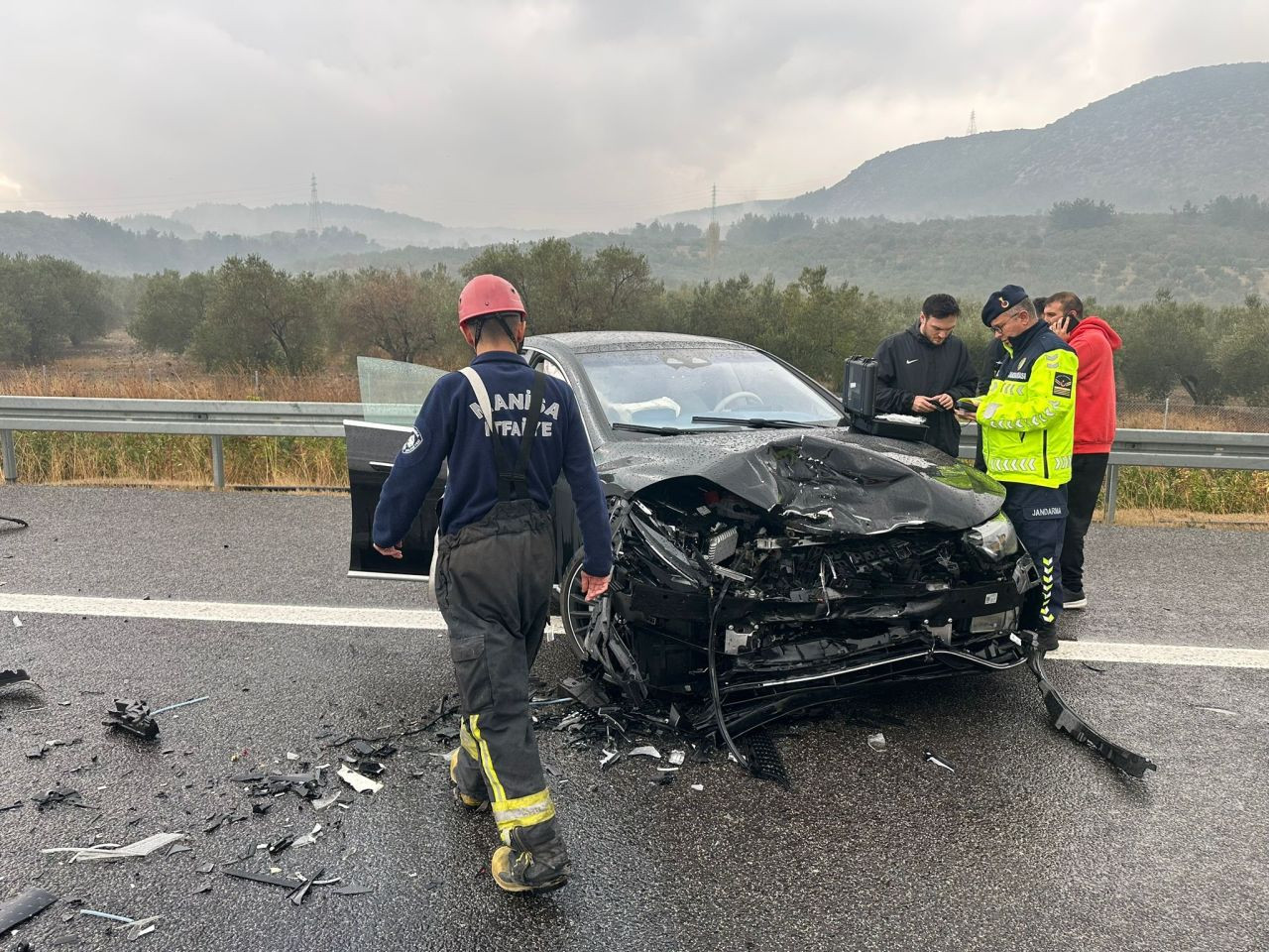 Manisa’da yağış ve sis kazaları beraberinde getirdi - Sayfa 5