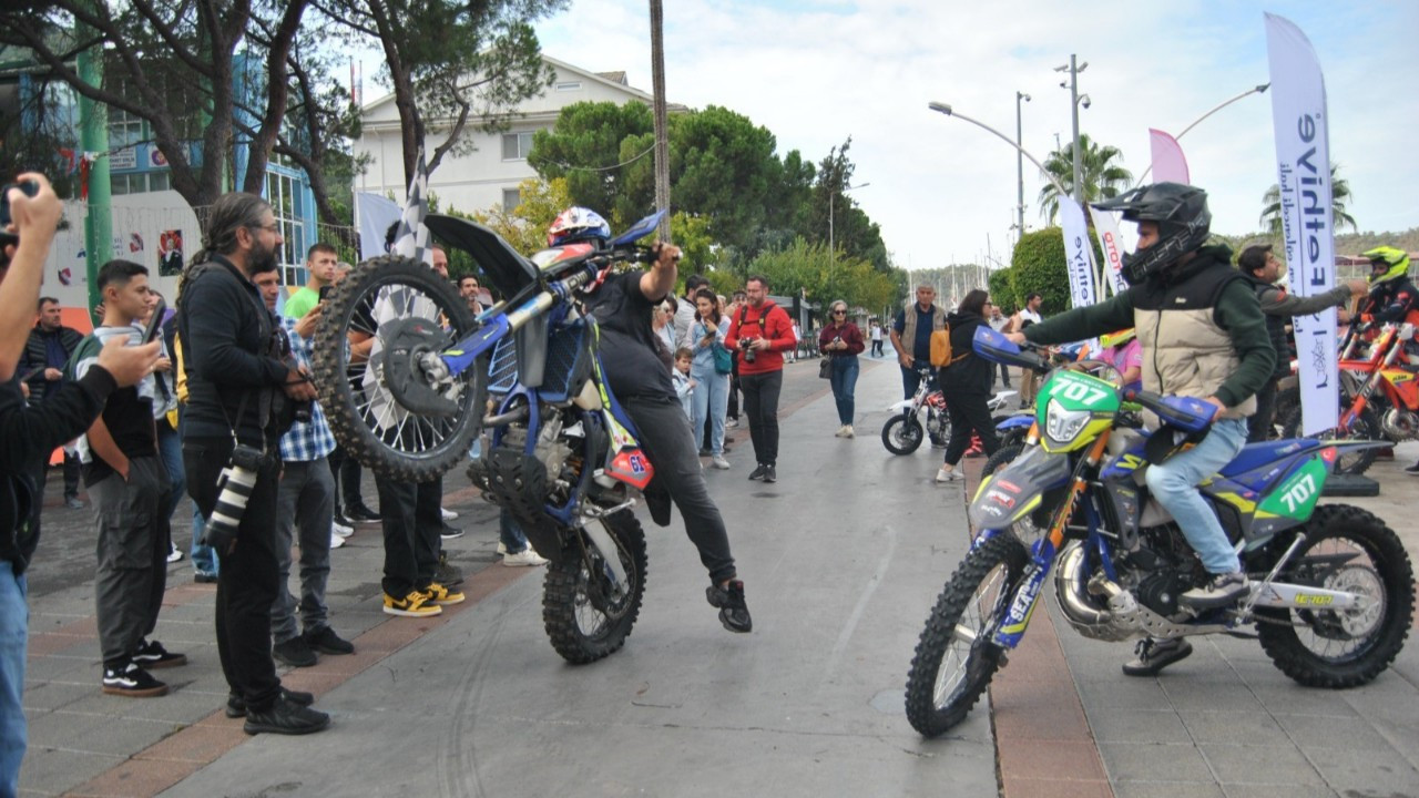 Türkiye Enduro Şampiyonası finali, Fethiye’de 'Magazin Startı' ile başladı