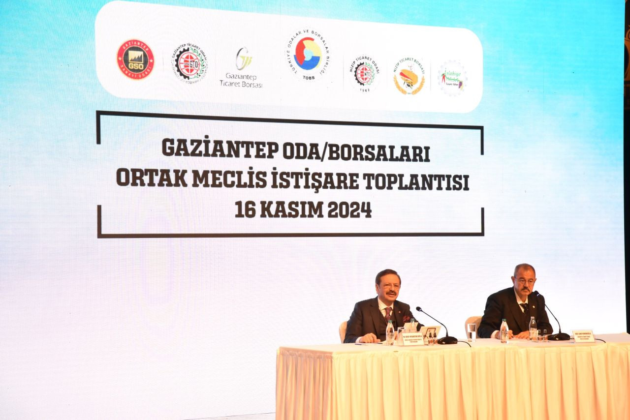 Gaziantep oda/borsaları ortak meclis ve istişare toplantısı gerçekleştirildi - Sayfa 1