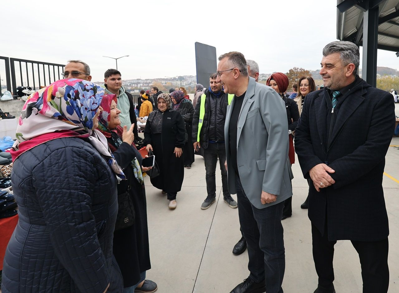 Yenikent Bölgesine Giyim ve Kumaş Pazarı Açıldı - Sayfa 2