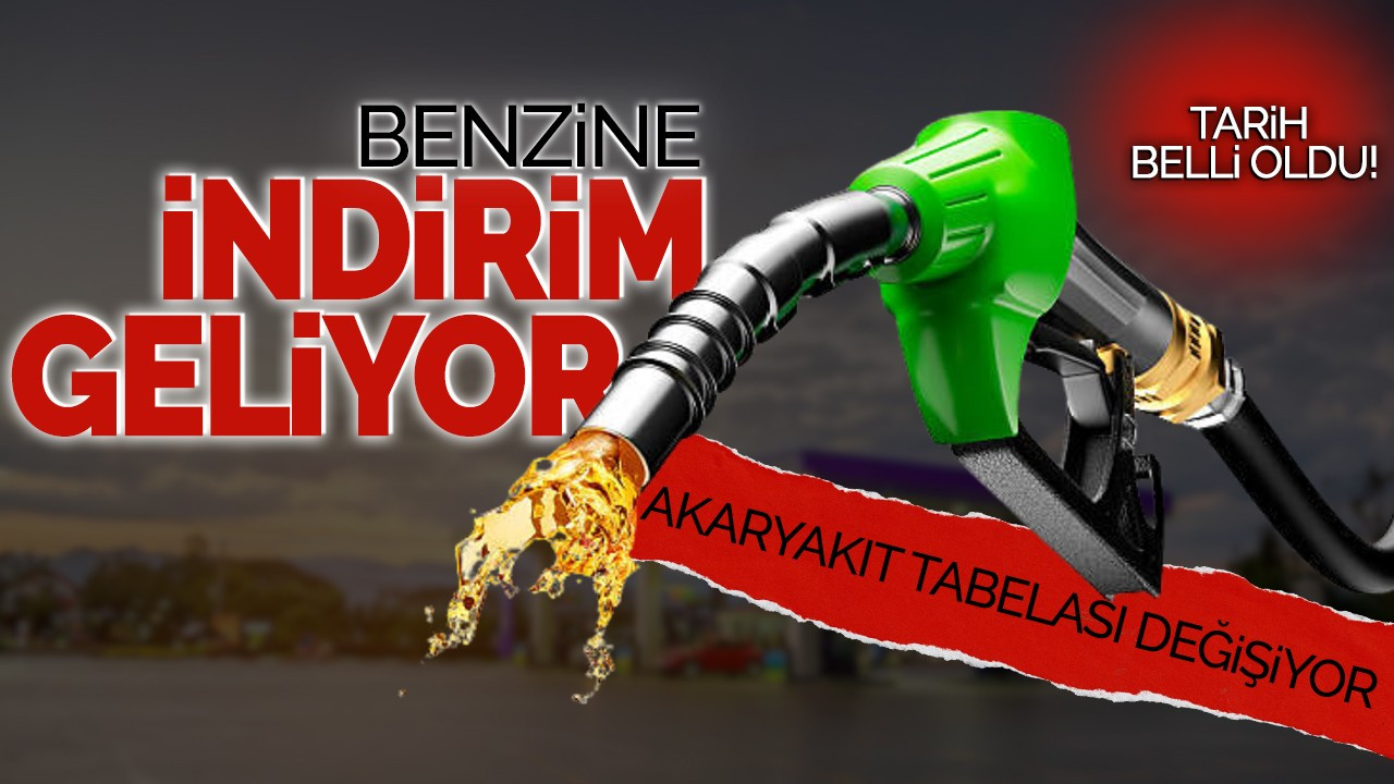 Akaryakıt tabelası değişiyor: Benzine indirim gelecek!