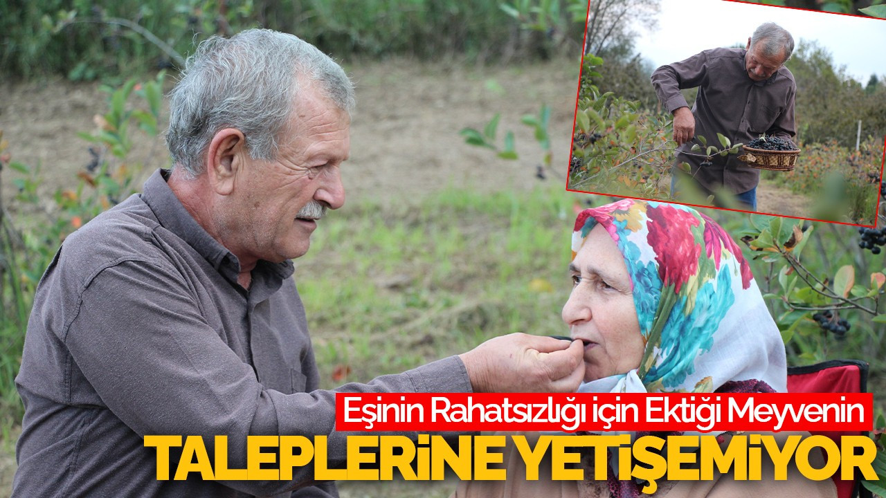 Eşinin Rahatsızlığı İçin Ektiği Meyvenin Taleplerine Yetişemiyor