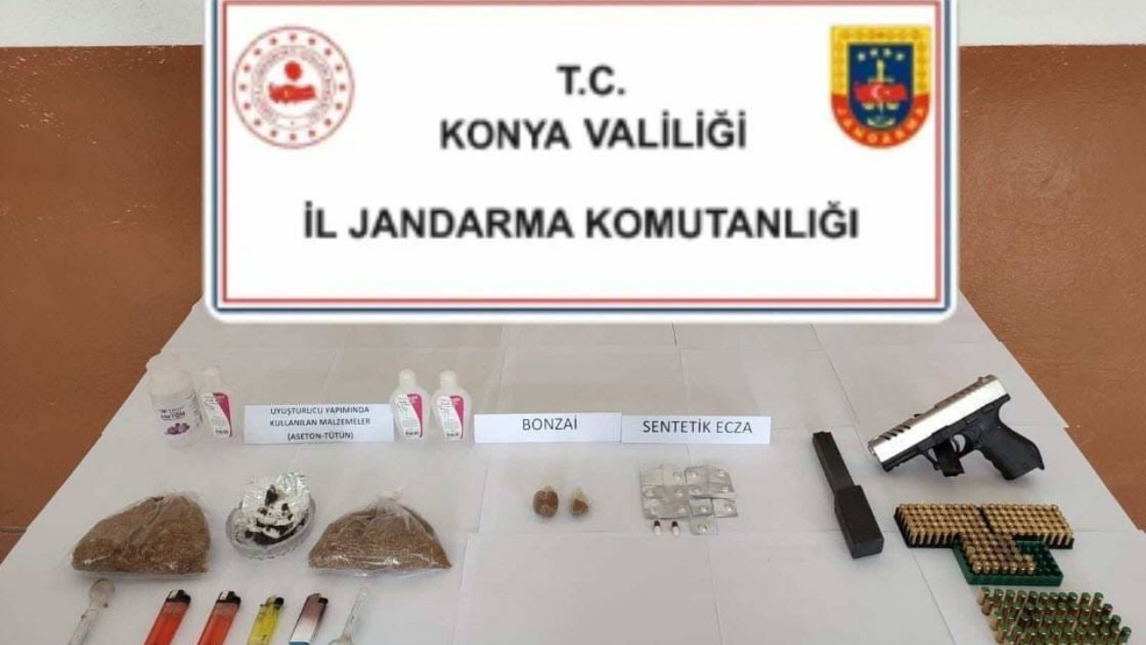 Konya’da Jandarmadan Uyuşturucuya Darbe: 6 Şahıs Gözaltında