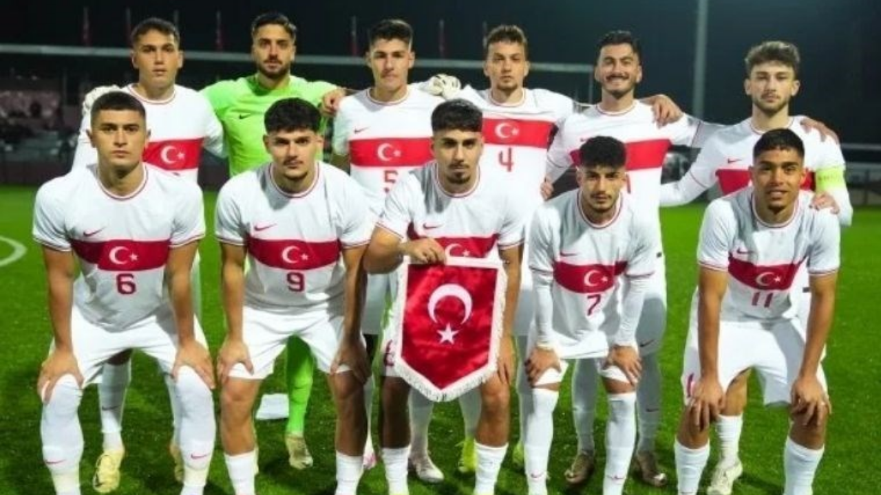 U20 Milli Takım, Almanya'ya 2-0 Kaybetti