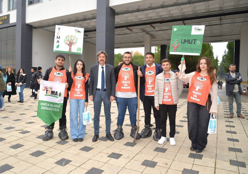 Bursa Üniversitesi'nden 50. Yıla Özel Ağaçlandırma Çalışması - Sayfa 6