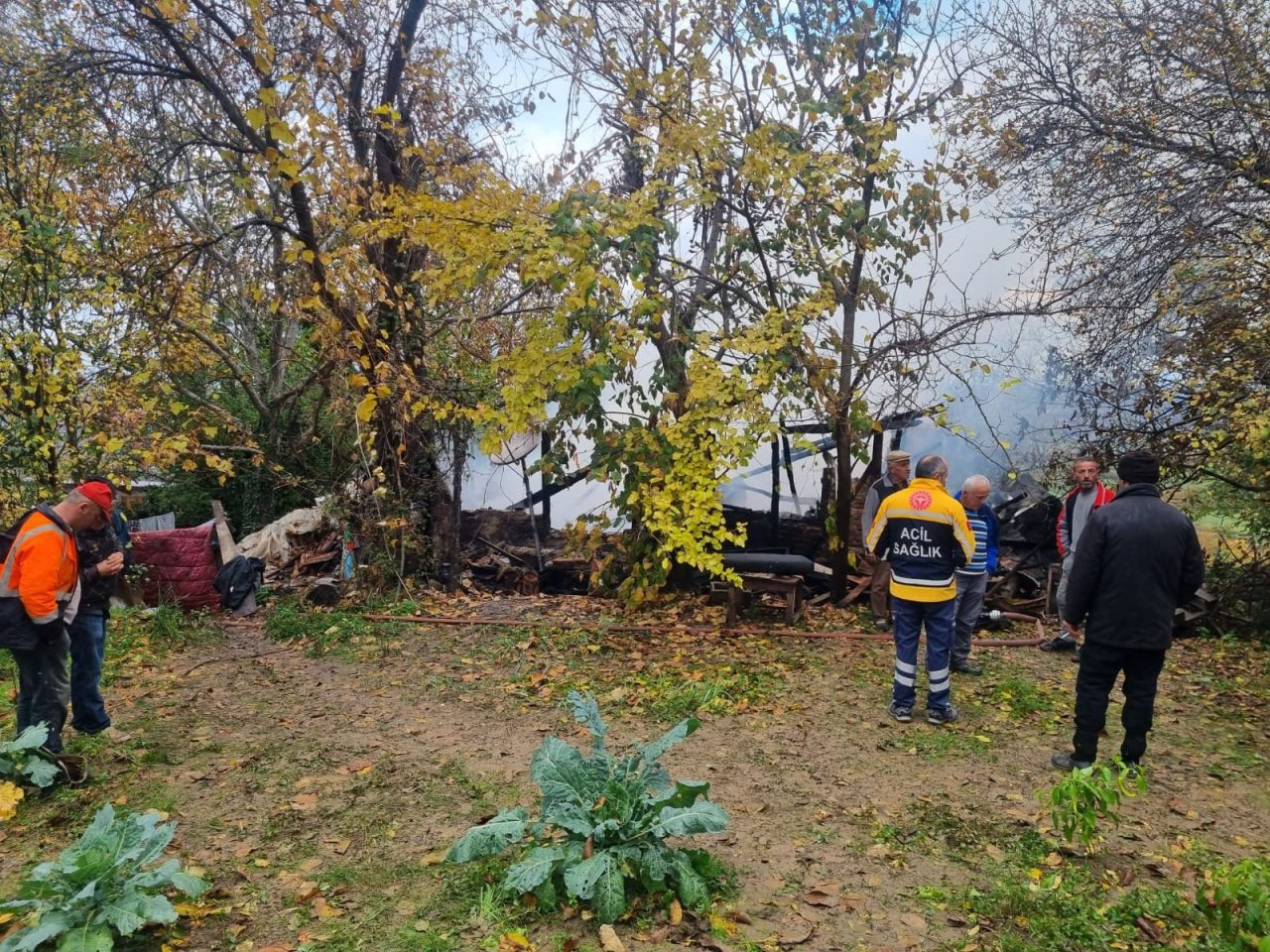 Sinop'ta Çıkan Yangında Ev Kullanılamaz Hale Geldi! - Sayfa 1