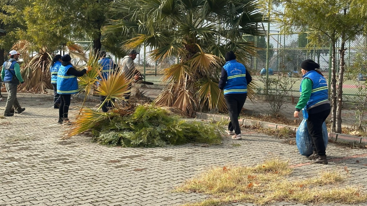 Nazilli Belediyesi’nden, İsabeyli Kampüsü’nde Temizlik Çalışması