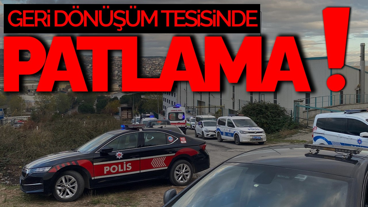 Kocaeli'de Geri Dönüşüm Tesisinde Patlama: 1 Ölü, 1 Yaralı