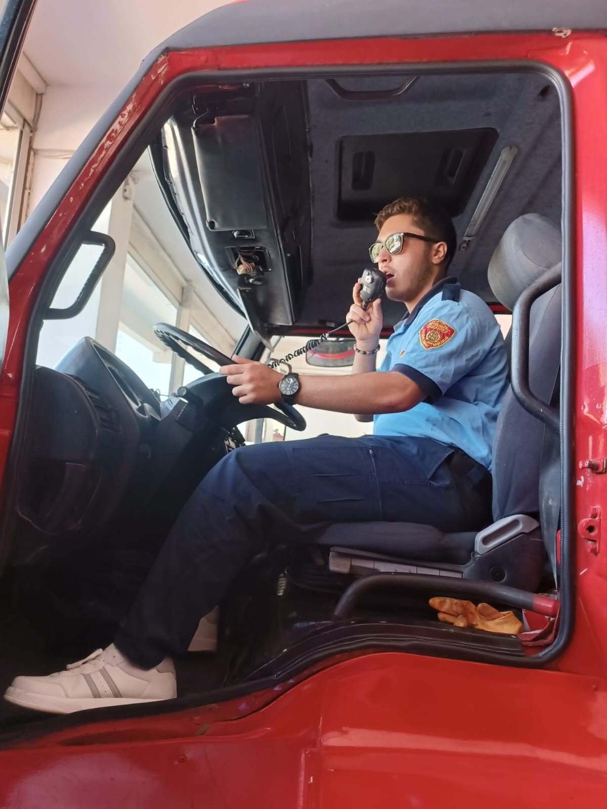 Engelli Gencin İtfaiye Eri Olma Hayali Gerçek Oldu - Sayfa 5