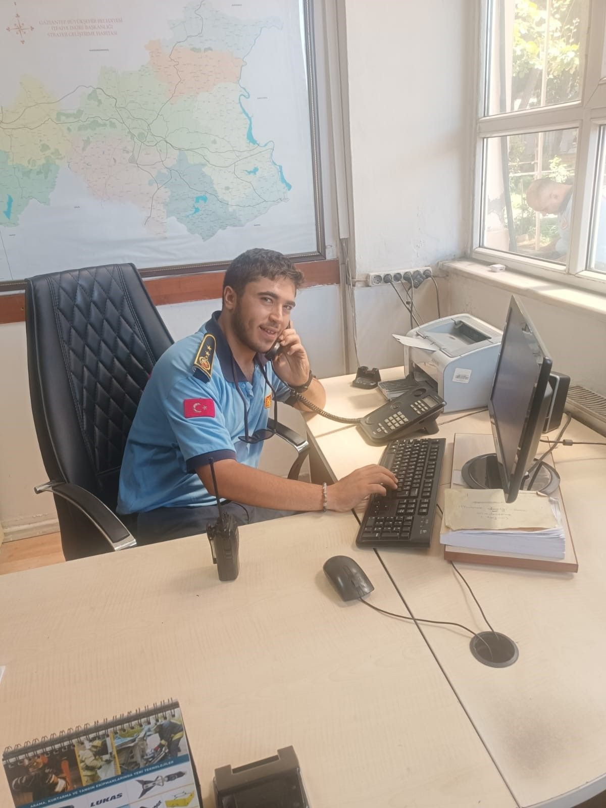 Engelli Gencin İtfaiye Eri Olma Hayali Gerçek Oldu - Sayfa 6