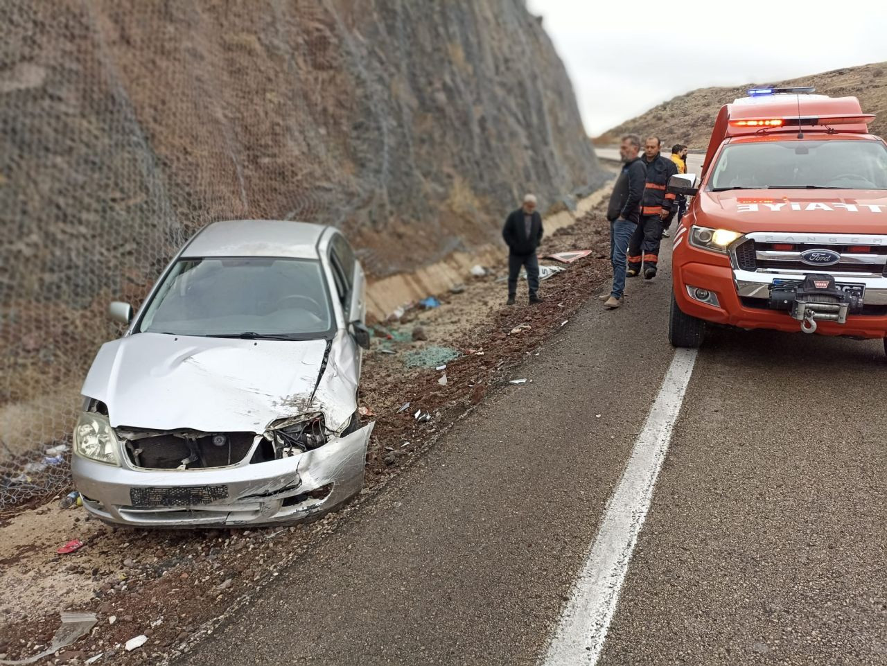 Malatya'da Otomobil Devrildi: 1 Kişi Yaralandı - Sayfa 2