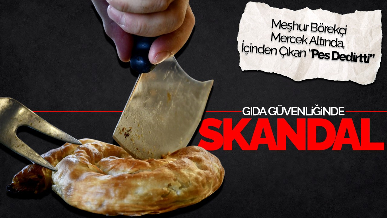 Gıda Güvenliğinde Skandal: Meşhur Börekçi Mercek Altında, İçinden Çıkan Pes Dedirtti