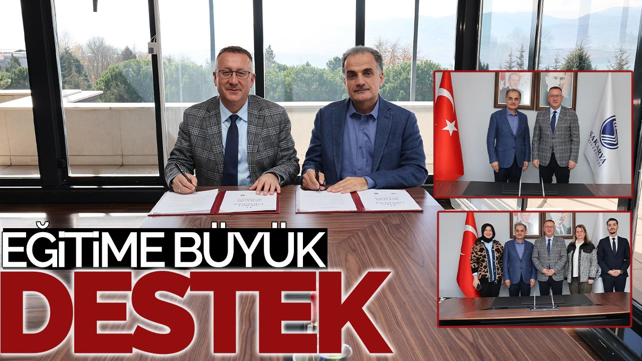 Eğitime Büyük Destek