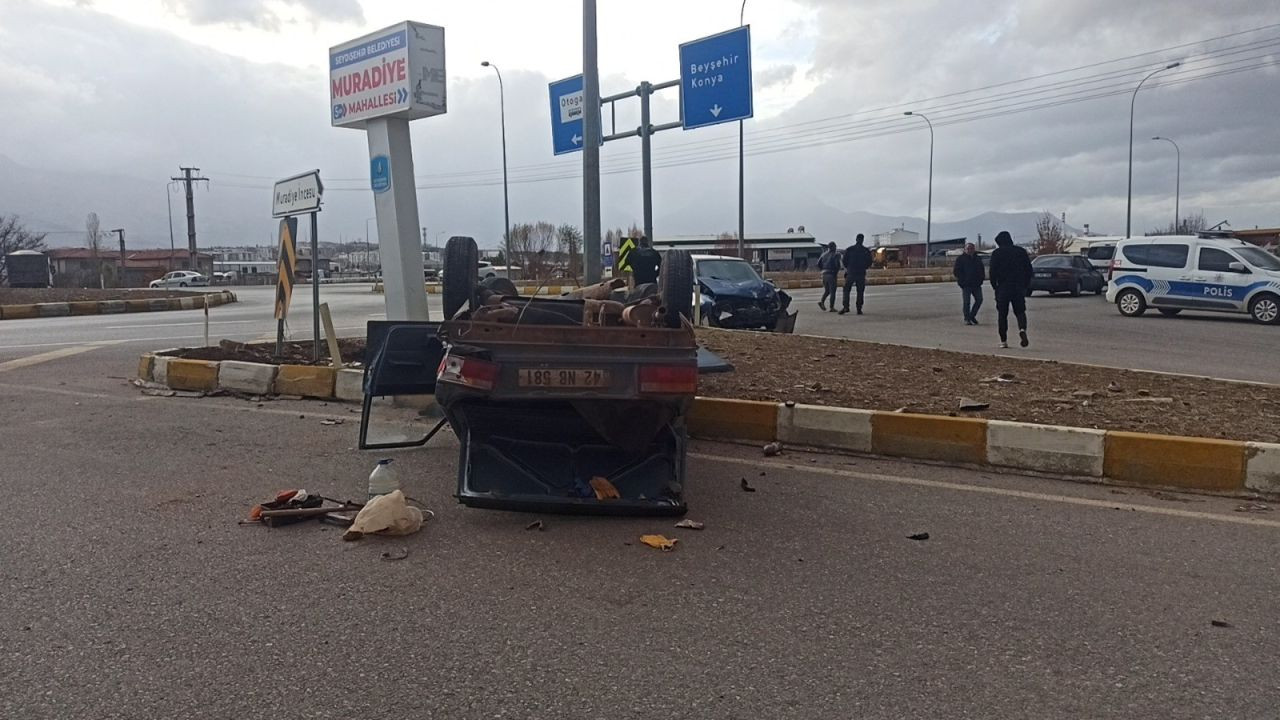 Konya’da iki otomobil çarpıştı: 1 yaralı - Sayfa 2