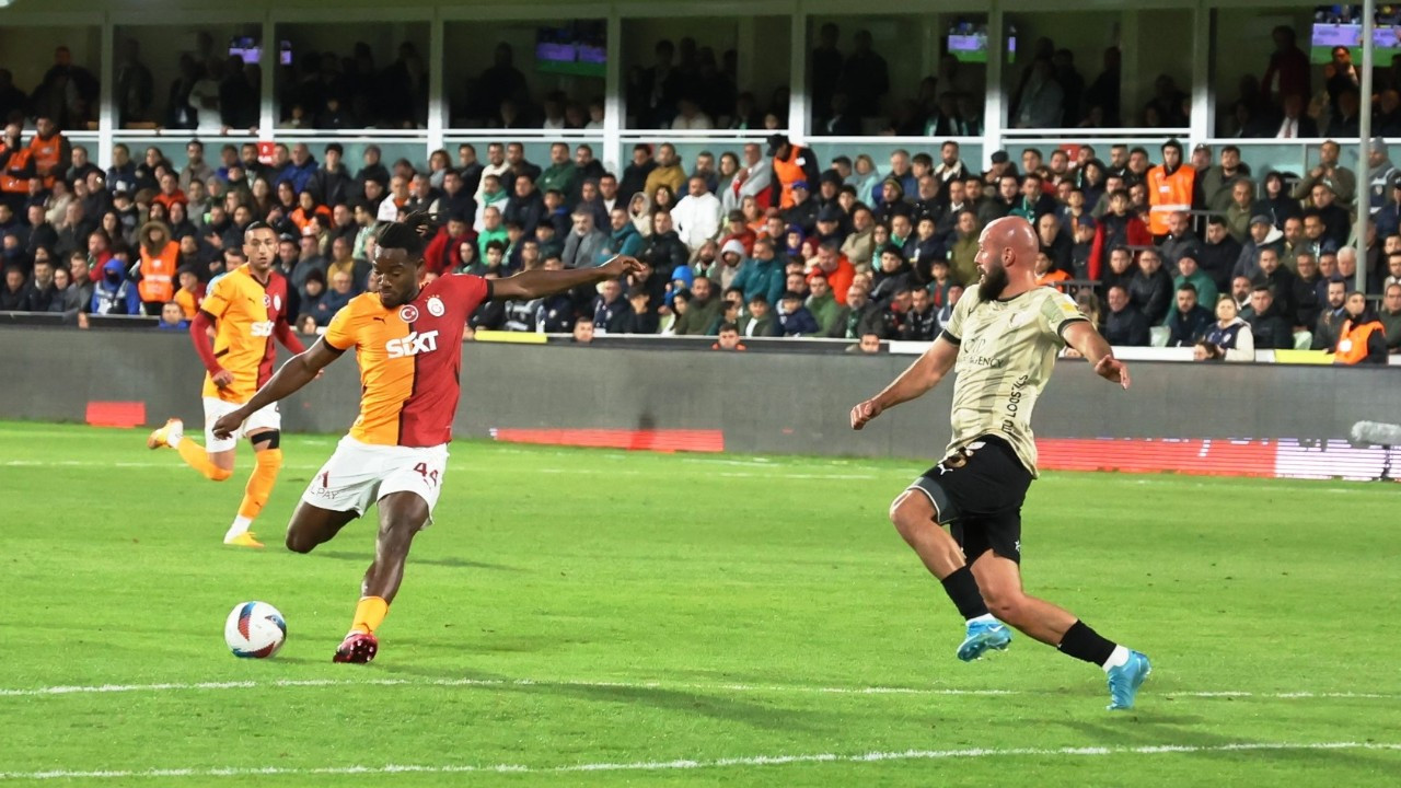 Trendyol Süper Lig: Bodrum FK: 0 - Galatasaray: 1 (Maç sonucu)