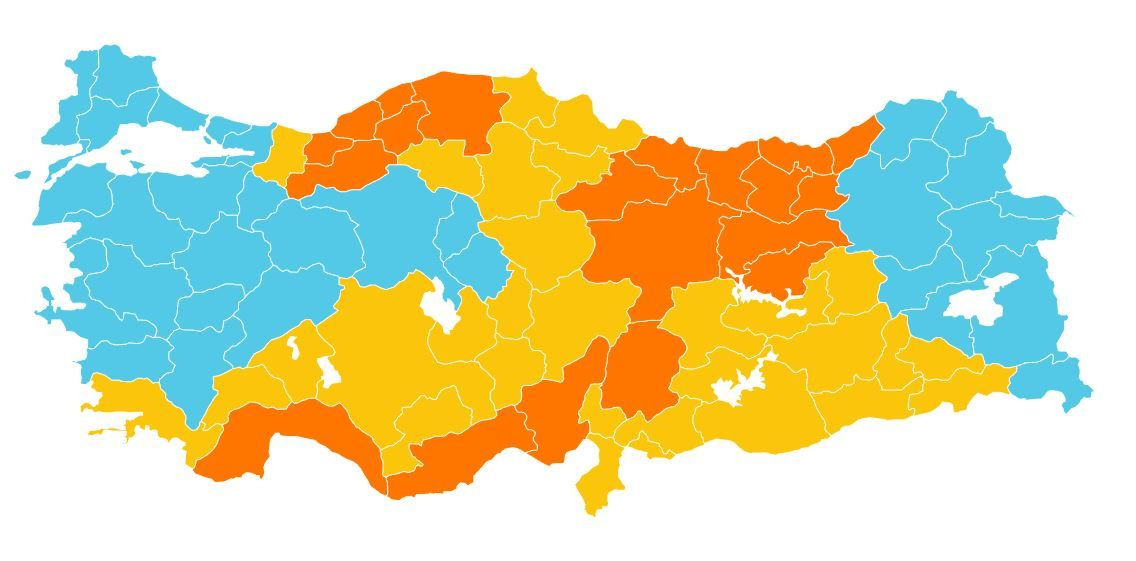 Meteoroloji 48 ili uyardı: Fırtına, sağanak ve kar geliyor - Sayfa 1