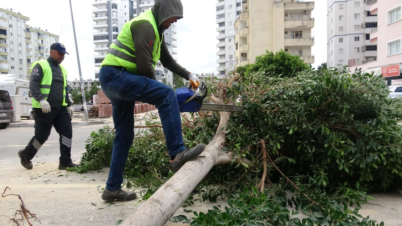 Mersin'de fırtına halı sahayı çökertti - Sayfa 2