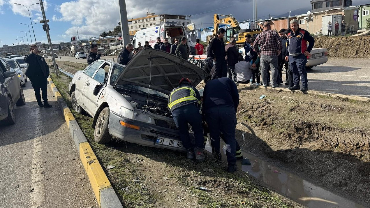 Hatay'da trafik kazası: 5 yaralı