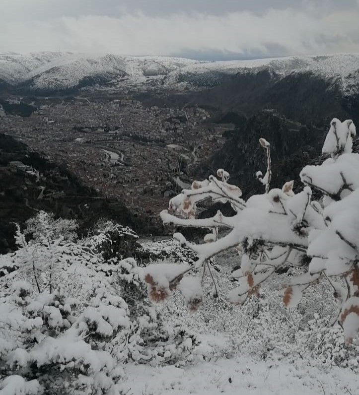 Amasya' da kar yağışı etkili oldu 107 köy yolu ulaşıma kapandı - Sayfa 5