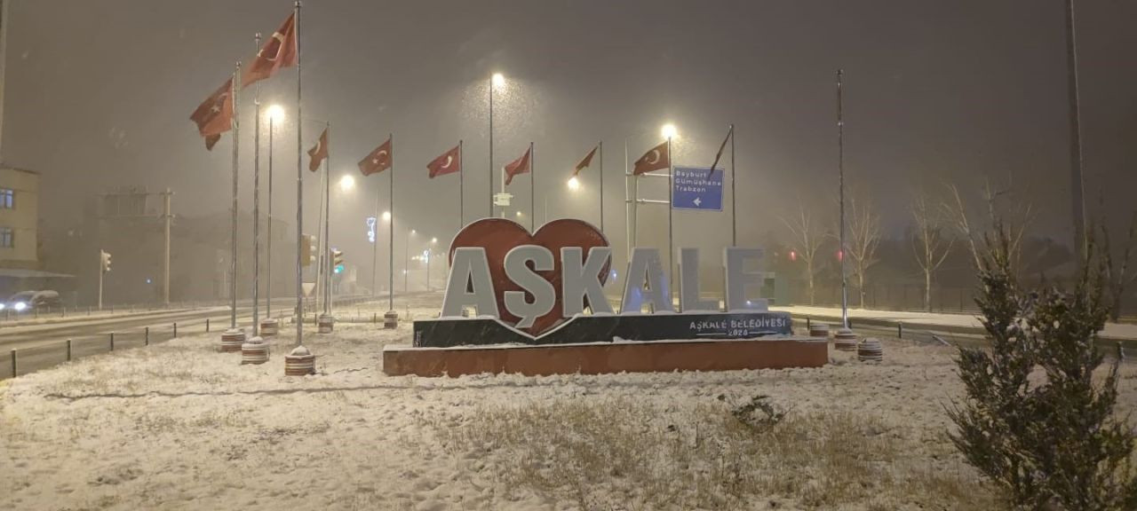 Erzurum Aşkale’de Bir Günde Dört Mevsim Şaşkınlığı - Sayfa 1