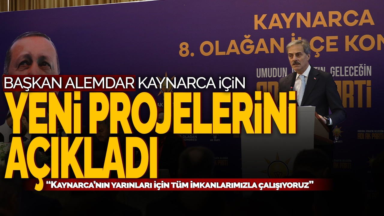 Başkan Alemdar, Kaynarca İçin Yeni Projeleri Açıkladı: “Kaynarca’nın yarınları için tüm imkanlarımızla çalışıyoruz”