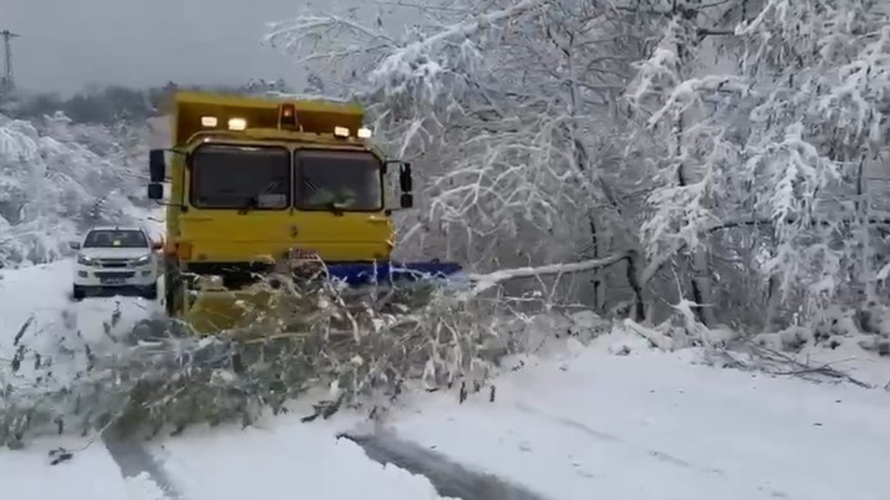 Sinop’ta Kar Yağışı Taşımalı Eğitimi Aksattı