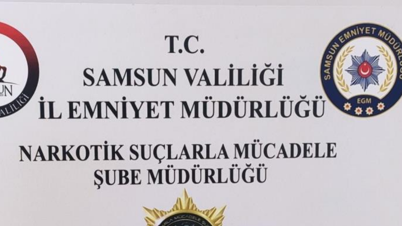 Samsun'da Evinde Uyuşturucu Bulunan Şahıs Gözaltına Alındı