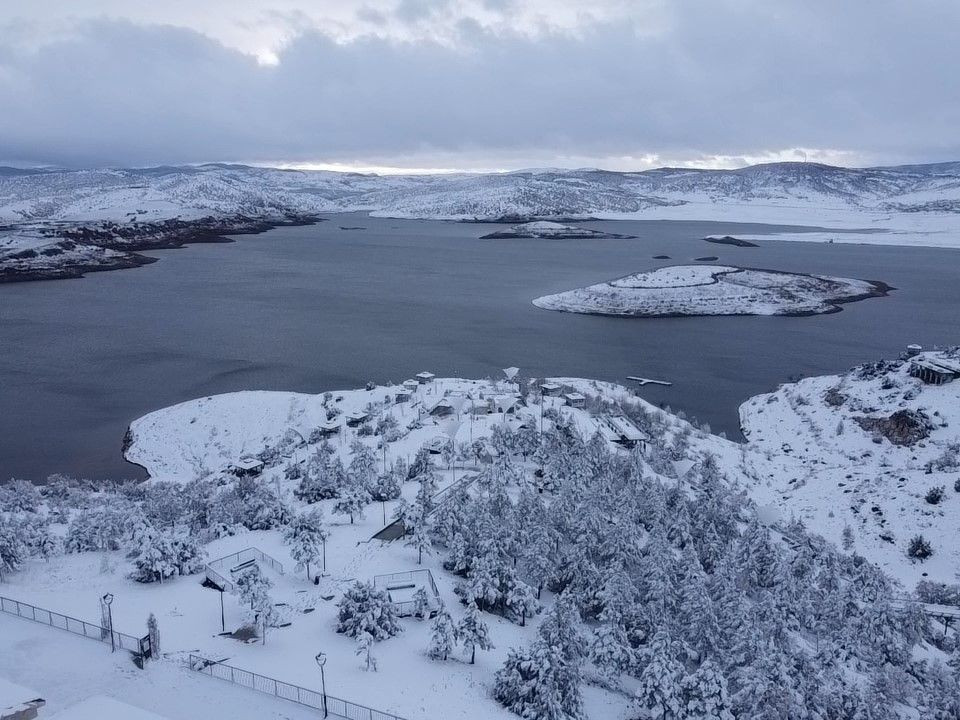 Yozgat’ta kar güzelliği drone ile görüntülendi - Sayfa 3