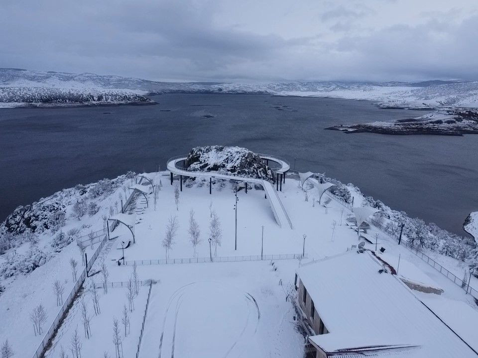 Yozgat’ta kar güzelliği drone ile görüntülendi - Sayfa 1