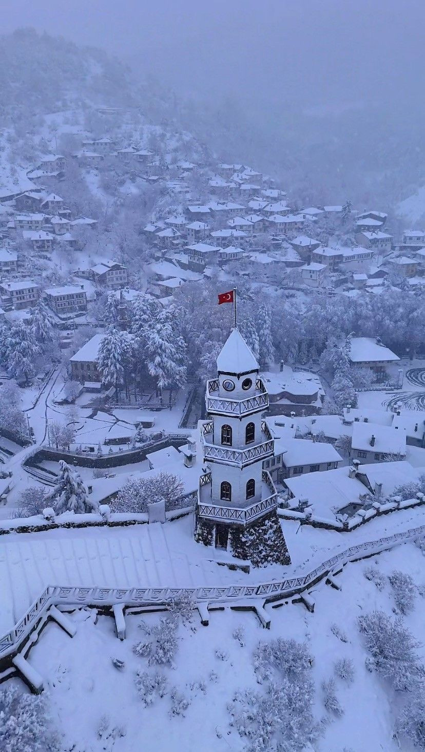 Göynük beyaz örtüyle kaplandı - Sayfa 2