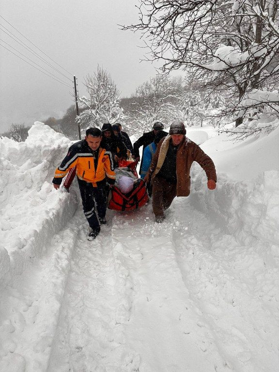 Karda KOAH hastasına böyle ulaşıldı - Sayfa 1