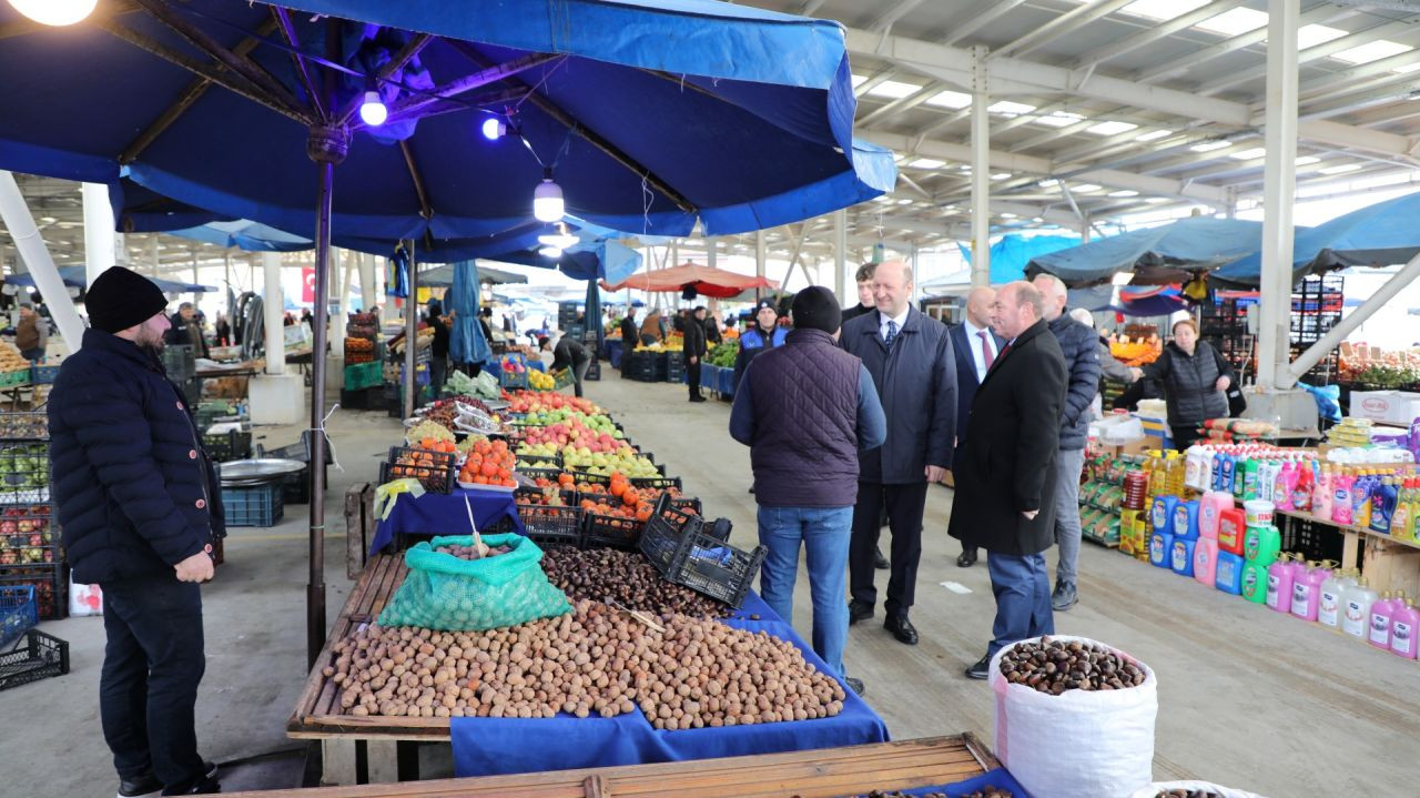 Başkan Ata ve Kaymakam Balcı pazaryerini ziyaret etti - Sayfa 7