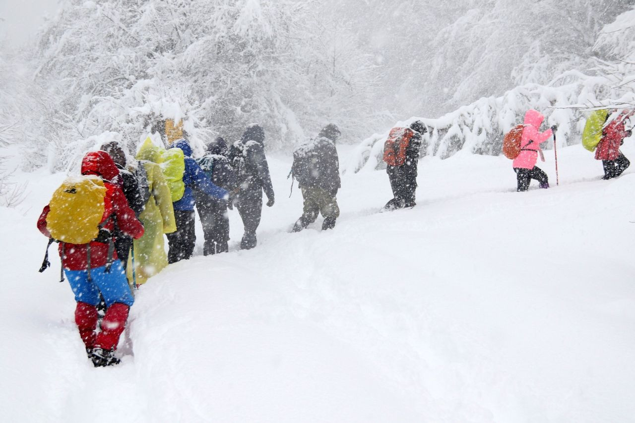 Bolulu doğaseverler 70 santimetre karda 9 kilometre yürüdü - Sayfa 5