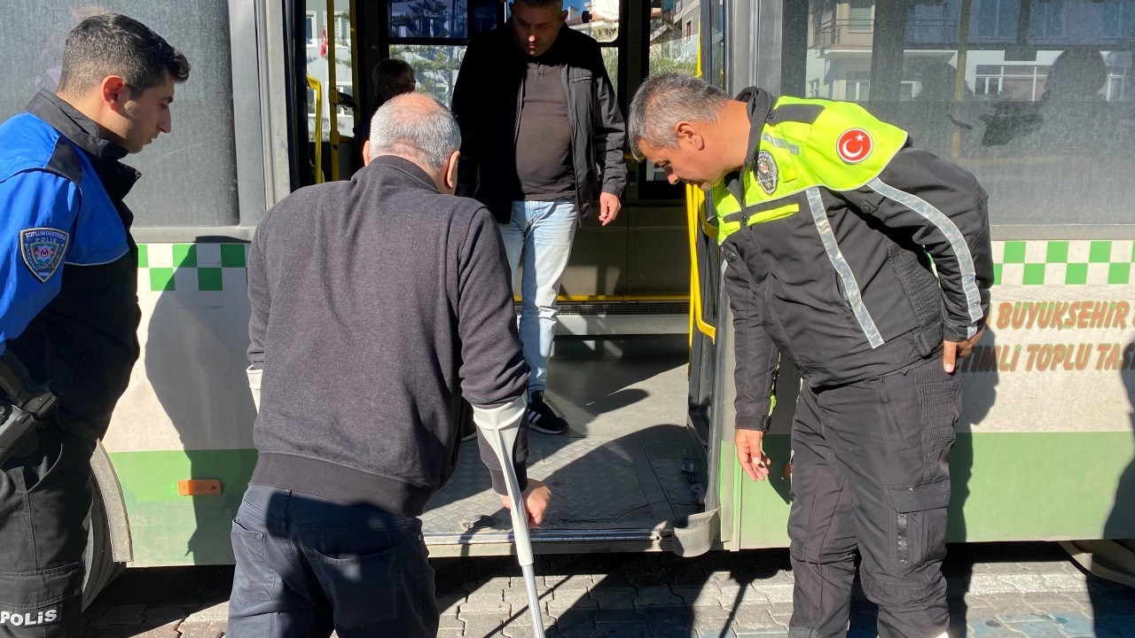 Alanya'da engelsiz trafik denetimleri yapıldı