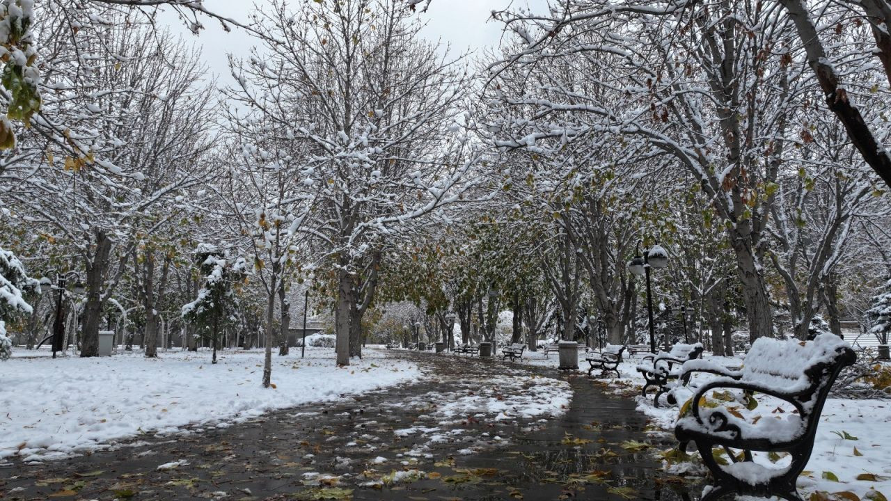 Kayseri'de kış manzaraları, kent beyaza büründü. - Sayfa 4