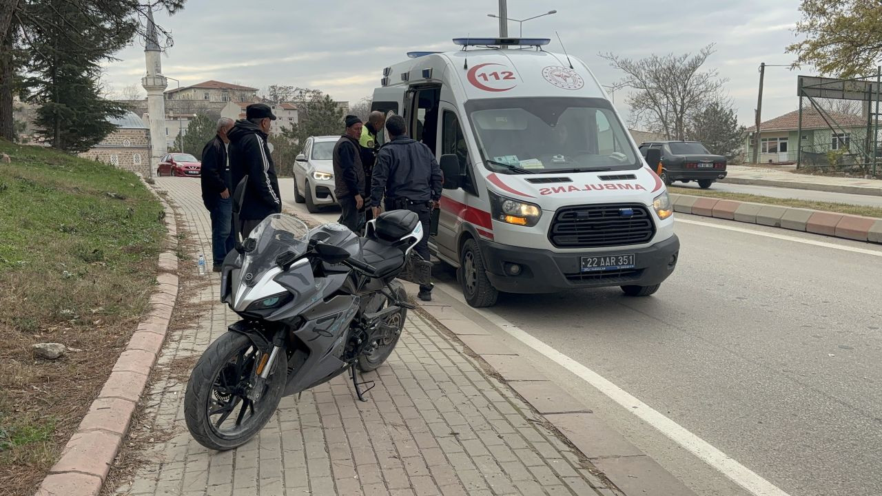 Edirne’de Motosikletten Düşen Sürücü Yaralandı! - Sayfa 4