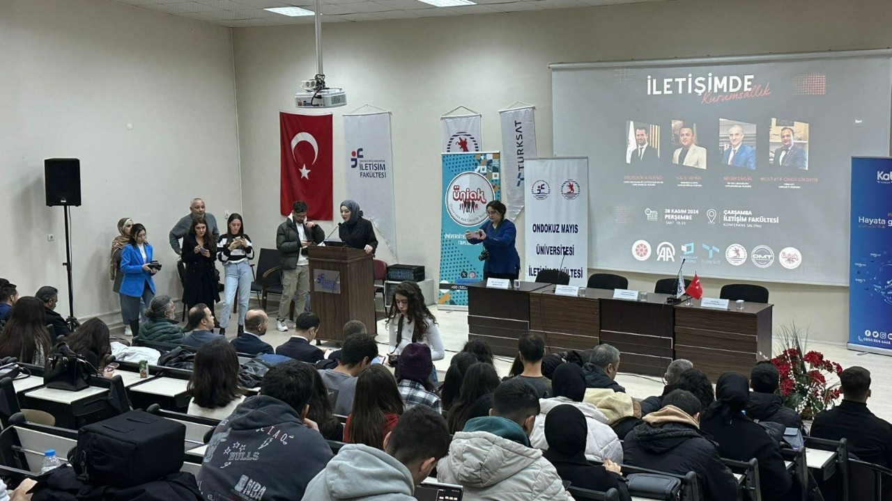 Geleceğin iletişimcilerine "İletişimde Kurumsallık" konferansı