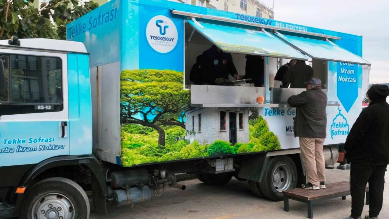 Tekkeköy'de gönülleri ısıtan hizmet