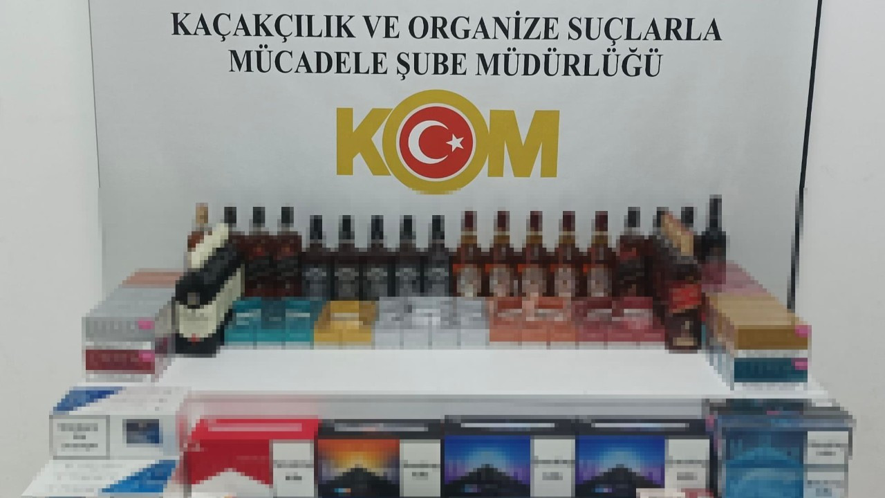 Samsun’da Kaçak İçki ve Sigara Operasyonu: 4 Kişiye Yasal İşlem