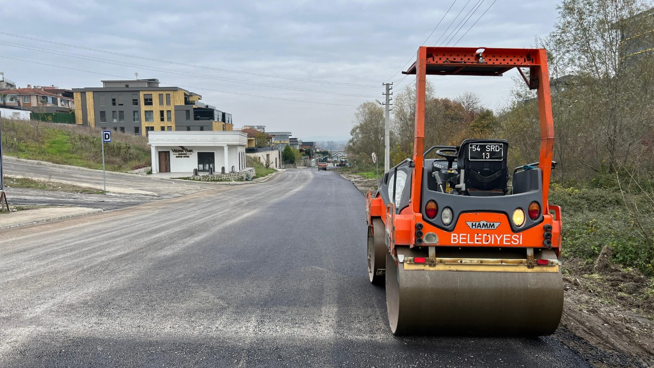 Serdivan Belediyesi’nden yollara modern dokunuş