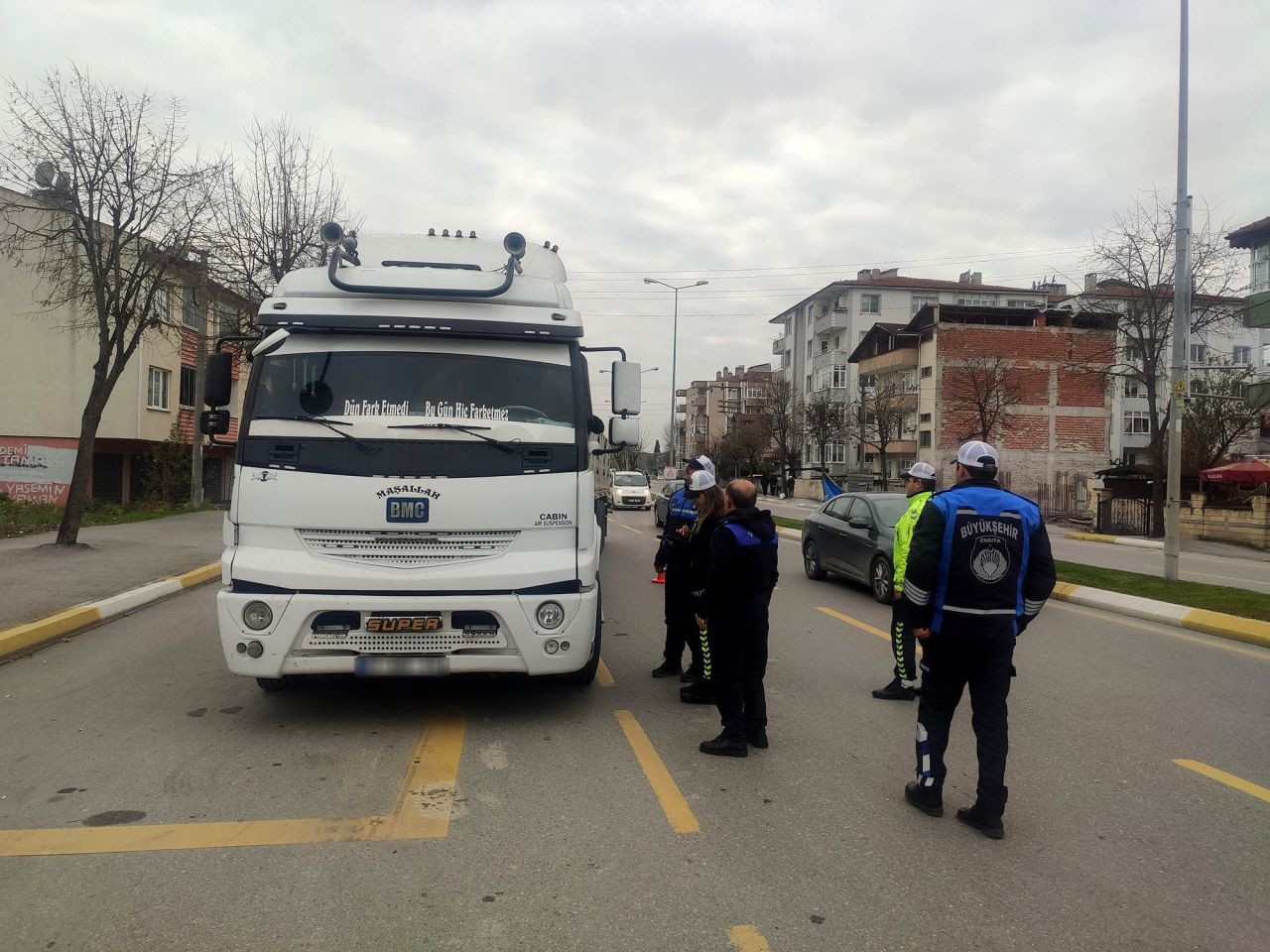 Sakarya’da Ağır Tonajlı Araçlara Geniş Çaplı Denetim - Sayfa 6